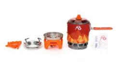 Outdoor Kochsystem AB-3 Deluxe Mit Kochtopf Und Brenner