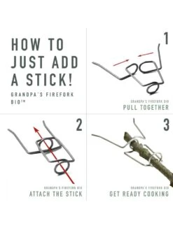 Light My Fire GrandPa´s FireFork Feuergabel BIO 2 Er-Pack -Light My Fire Verkäufe 120560 2 grandpa firefork feuergabel bio 2er pack