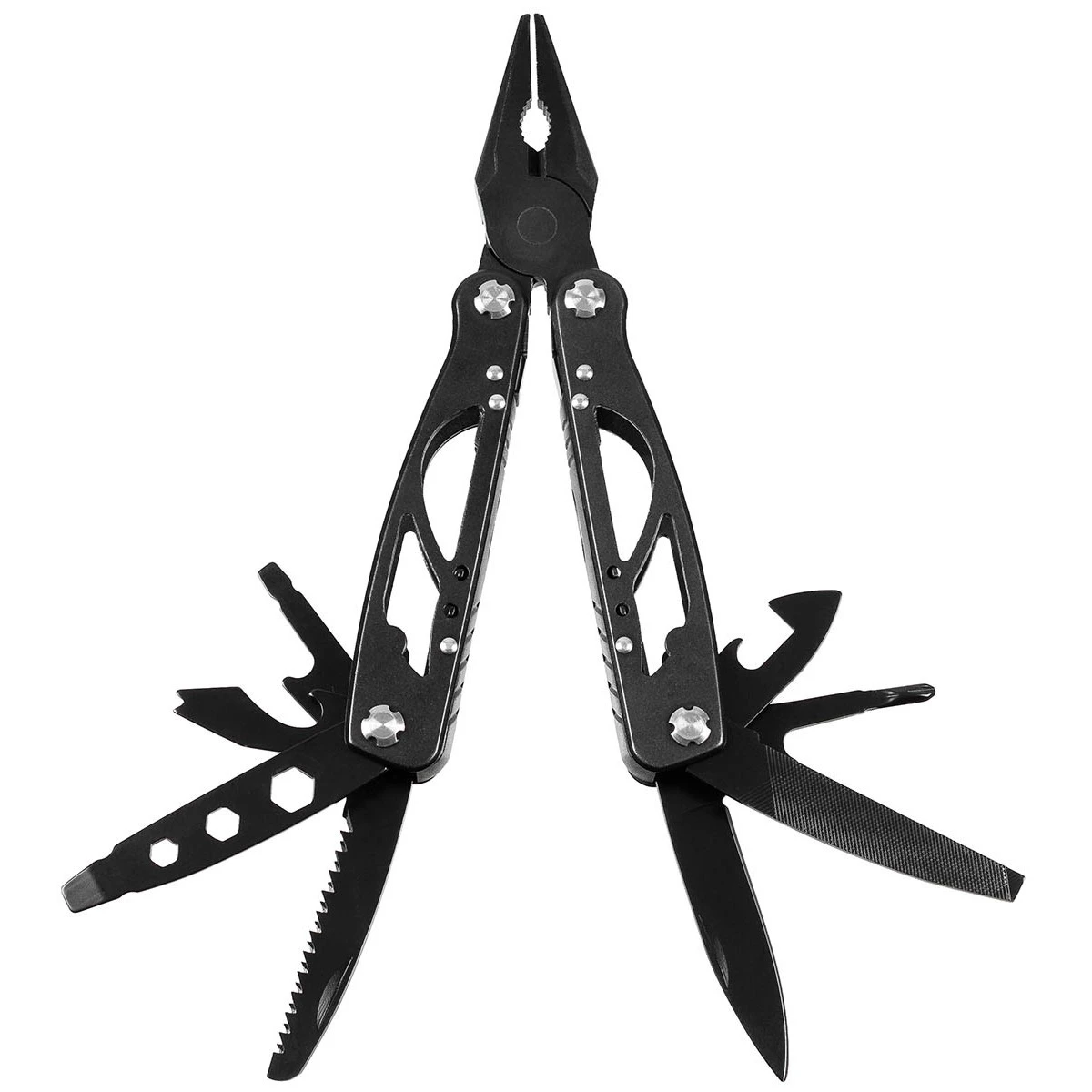 Werkzeugset Multitool Scout Schwarz 1 Werkzeugset Multitool Scout Schwarz