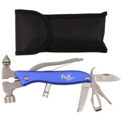 Multitool 10 In 1 Mit Hammer Und LED Blau